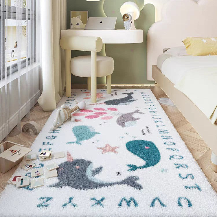 Whimsical Cartoon-Themed Area Rug