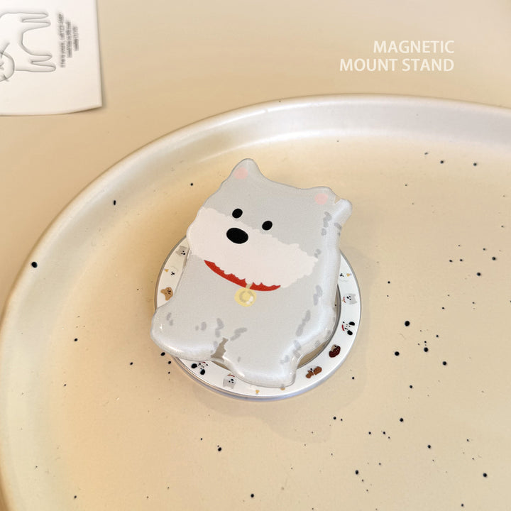 Magnetic smartphone holder in cute dog design Kalsten