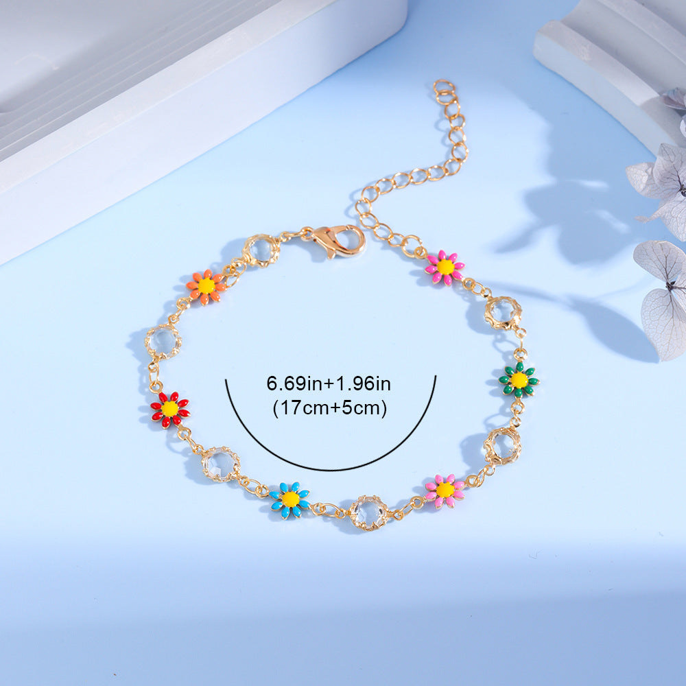Floral Charm Bracelet Kalsten
