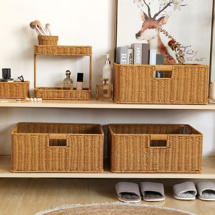 Storage Basket with Ergonomic Handles Kalsten