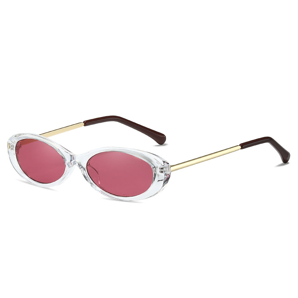 Retro-Inspired Oval Frame Sunglasses Kalsten