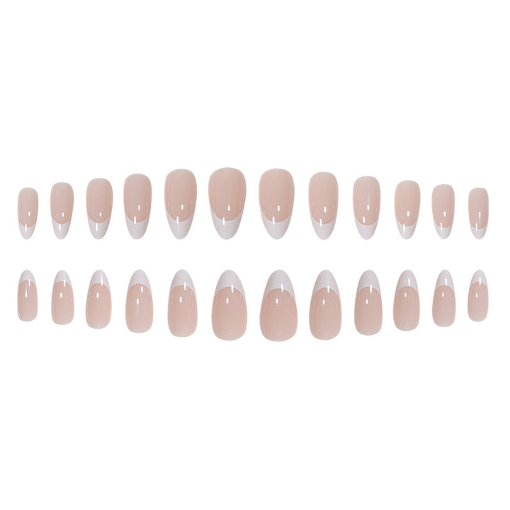Glossy Natural-Shape Press-On Nails Kalsten
