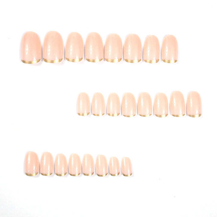 Elegant Almond-Shaped Nail Enhancements Kalsten 1789915511