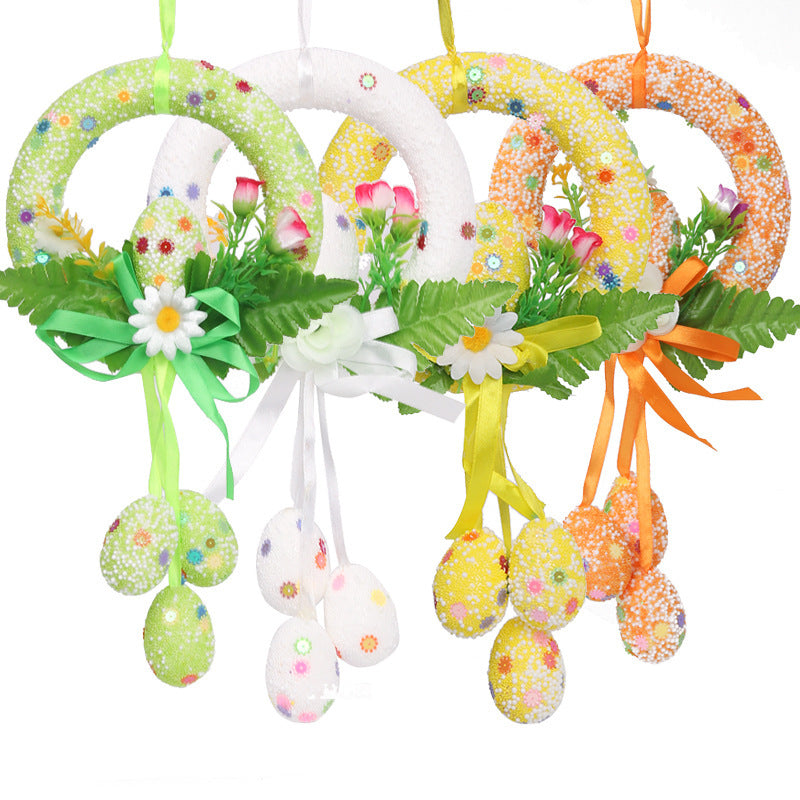 Decorative Spring Floral Wreath Kalsten