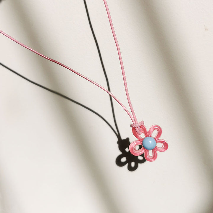 Floral Pendant Necklace Kalsten
