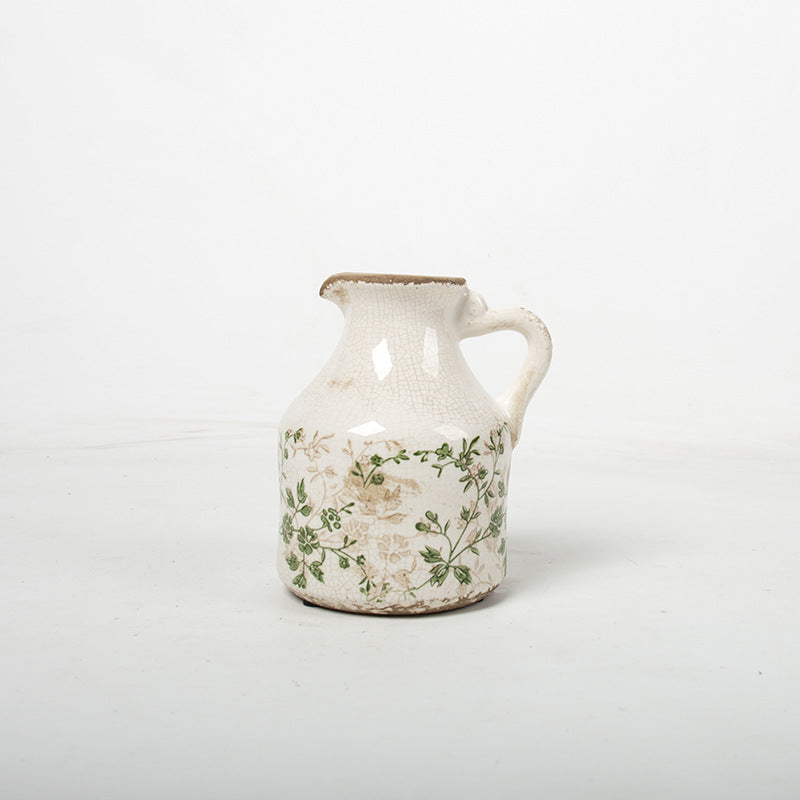 Floral Ceramic Jug Kalsten