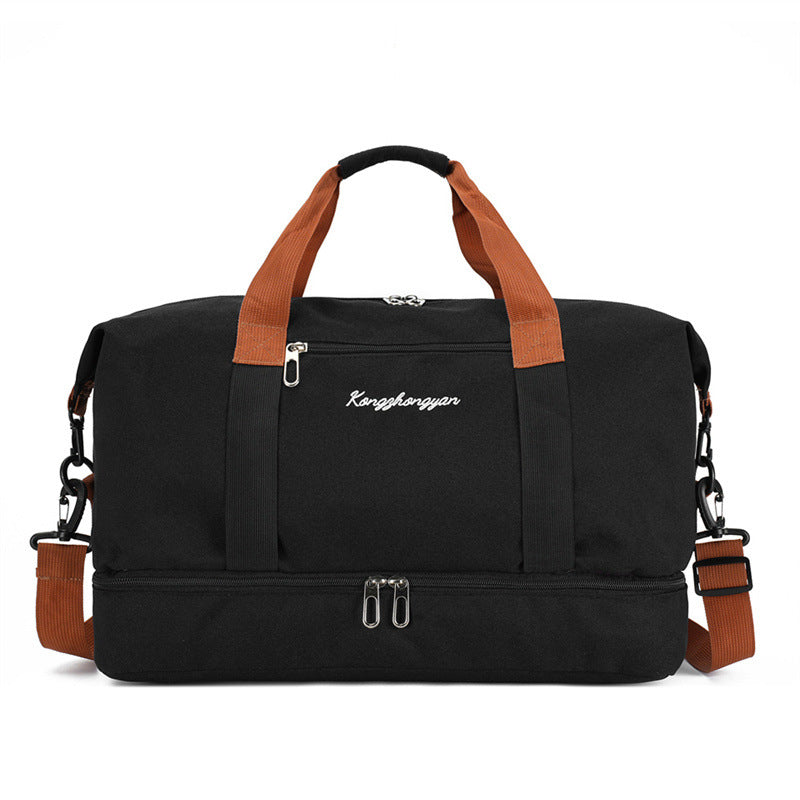Versatile Multi-Compartment Travel Duffel Bag