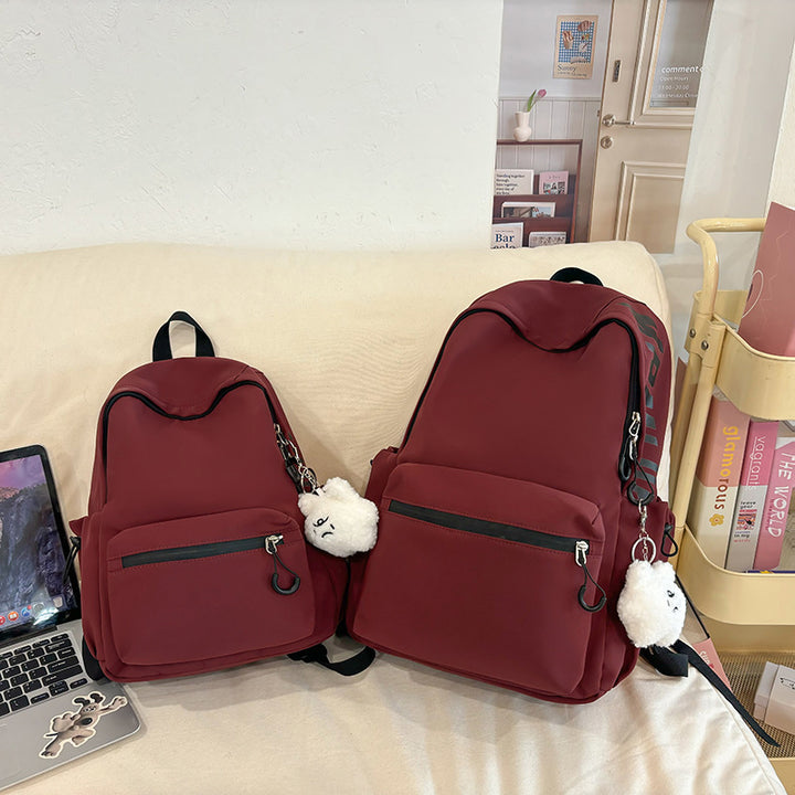 Chic Multi-Pocketed Casual Backpack Set Kalsten
