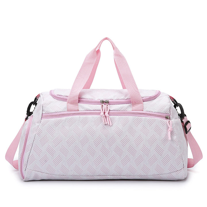 Stylish Textured Travel Duffel Bag Kalsten