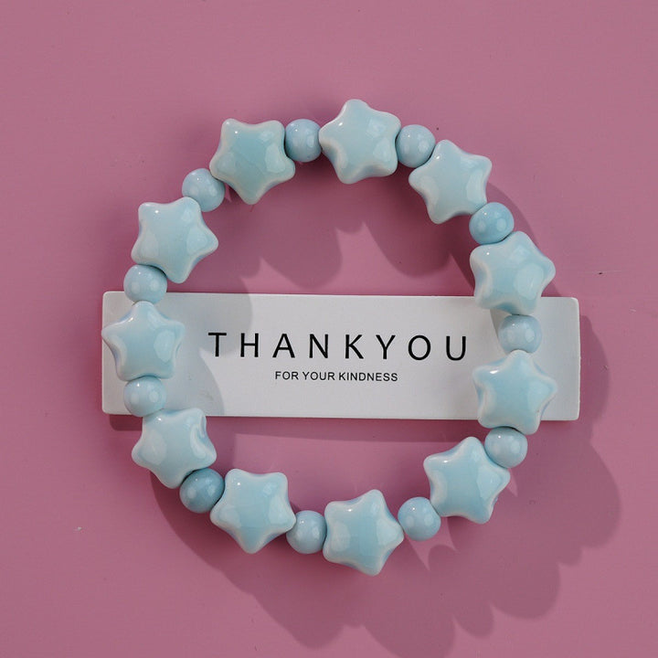 Heart-Shaped Beaded Bracelet Kalsten