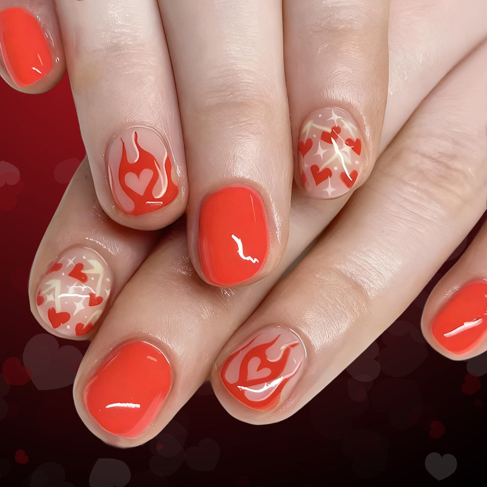 Decorative Heart-Themed Nail Art Set Kalsten