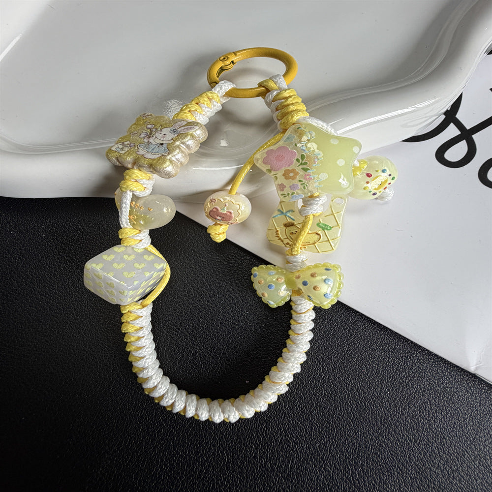 Playful Beaded Charm Phone Strap Kalsten 1790134944