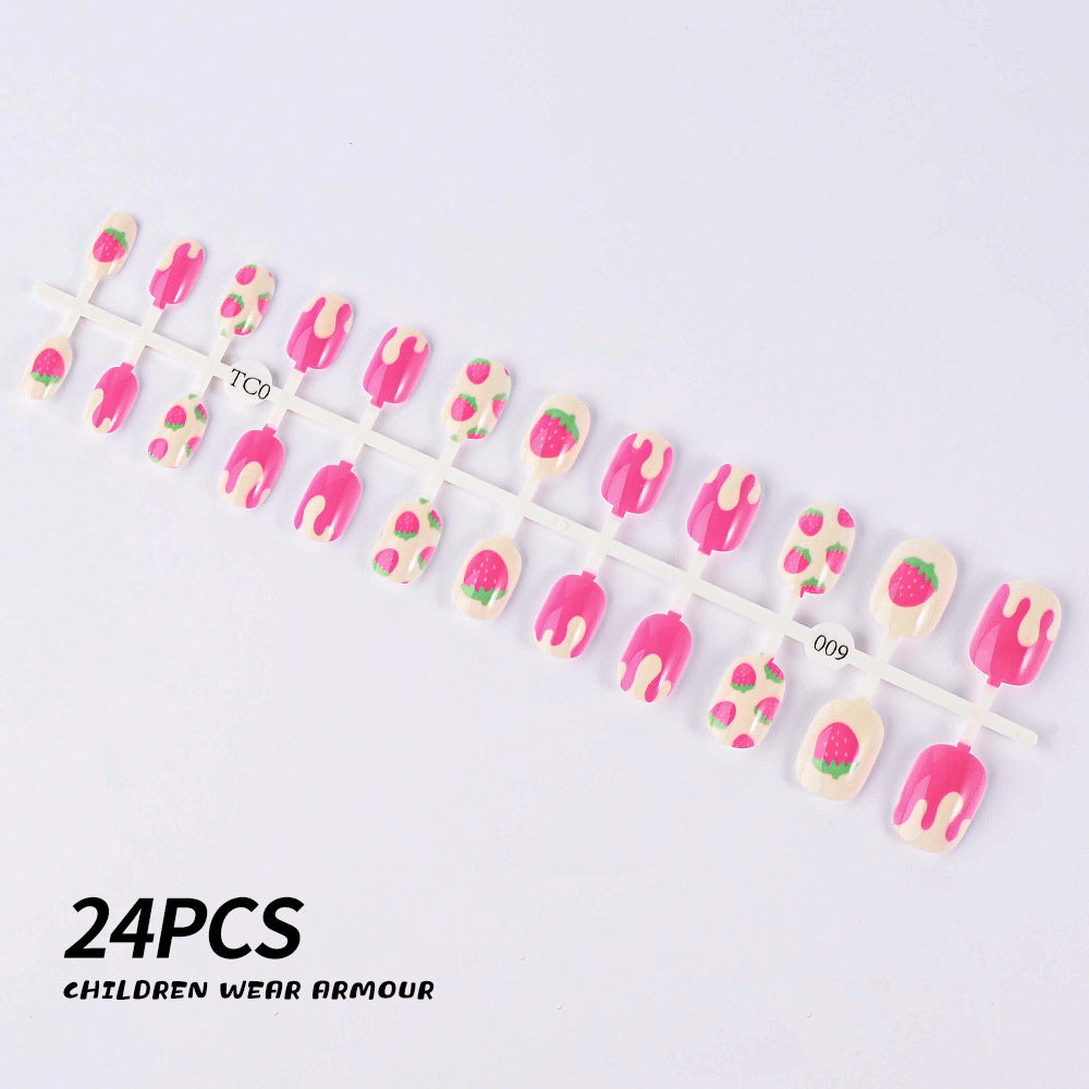 Children's Fun-Themed Press-On Nail Set Kalsten