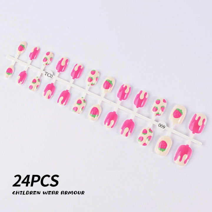 Children's Fun-Themed Press-On Nail Set Kalsten