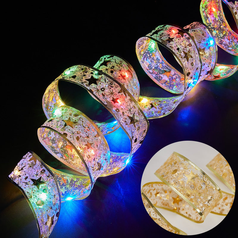 LED Decorative Ribbon with Festive Design Kalsten