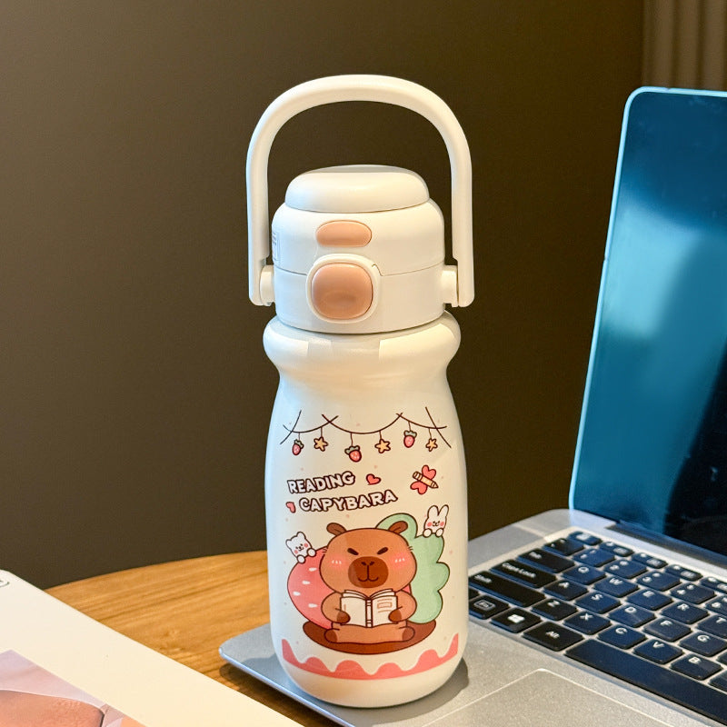 Women's insulated drinking bottle in playful animal design Kalsten
