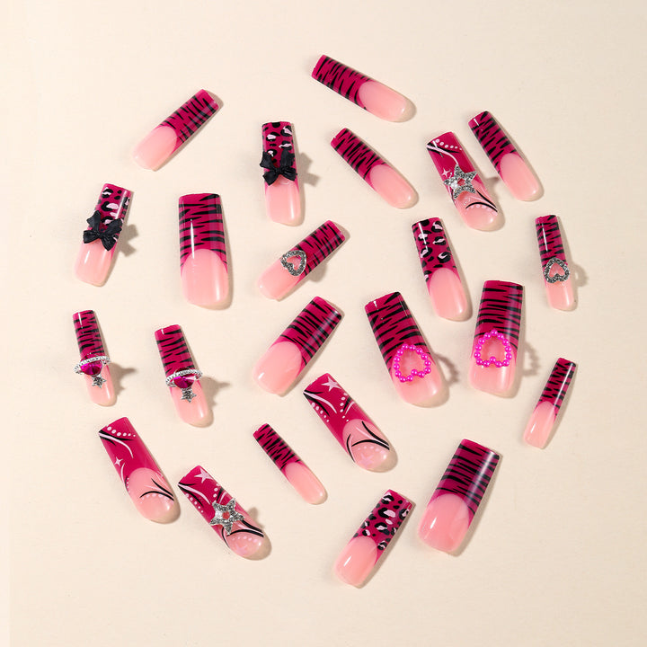 Glamorous 3D Nail Art Extensions Kalsten