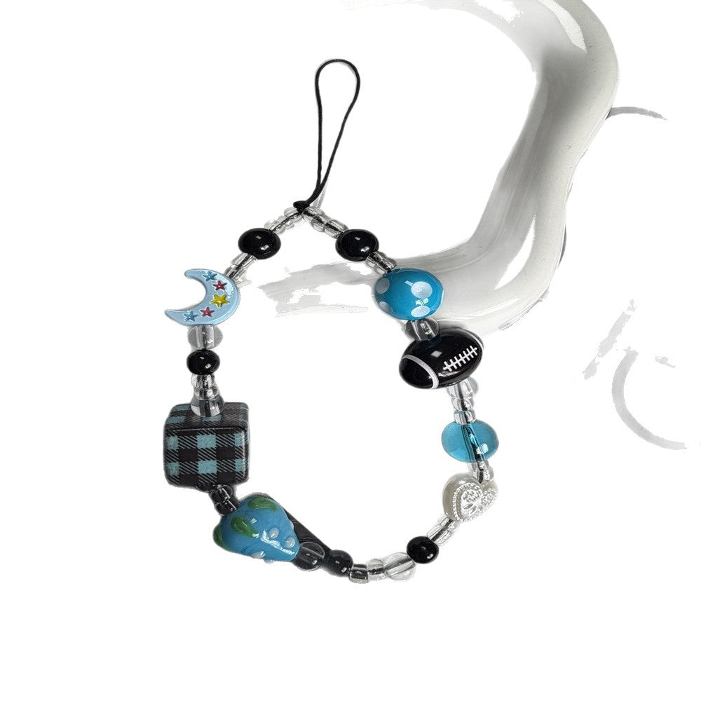 Decorative Beaded Charm Phone Strap Kalsten