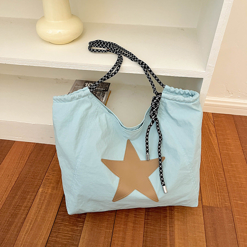 Casual Drawstring Bucket Bag