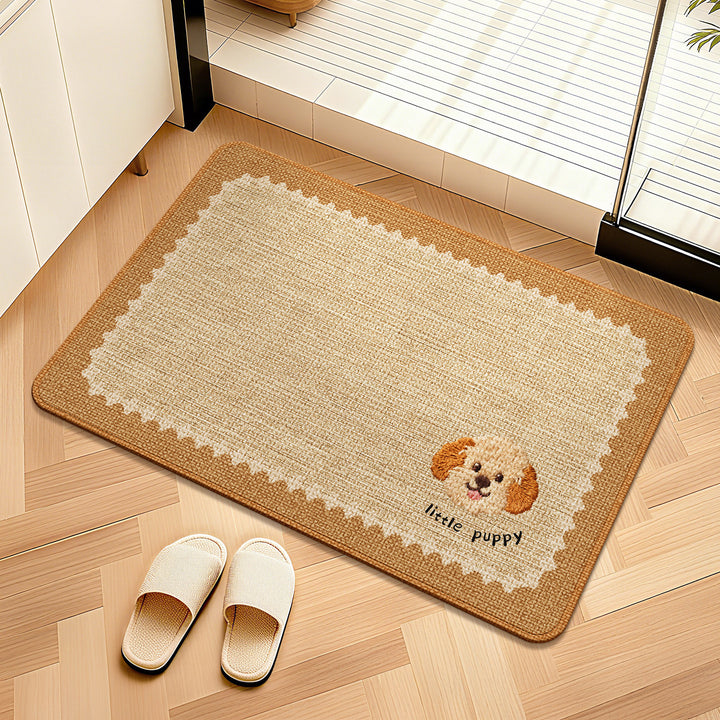 Fun-Themed Decorative Floor Mat