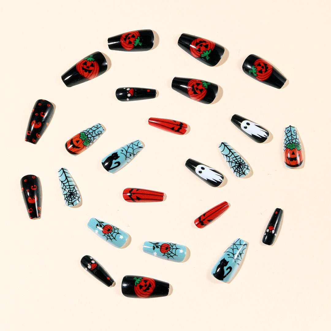 Halloween-themed Nail Art Extensions Kalsten