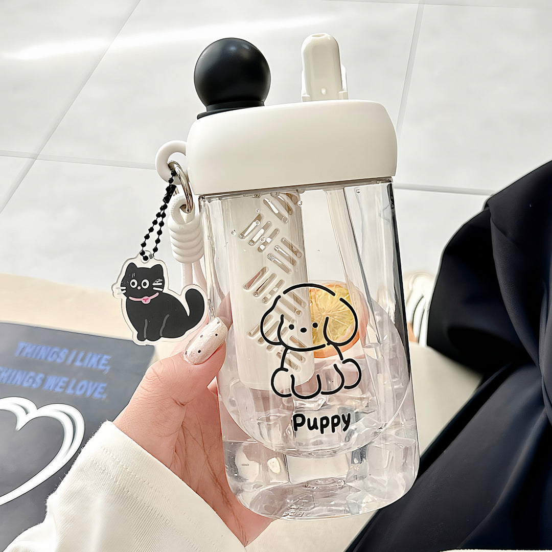 Women’s water bottle with playful design Kalsten