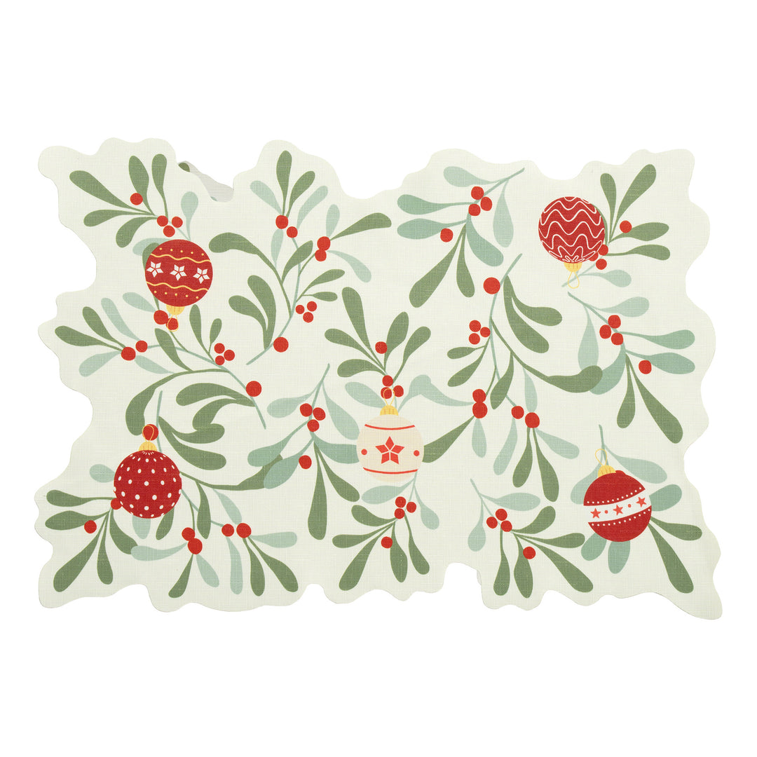 Festive wavy table runner Kalsten