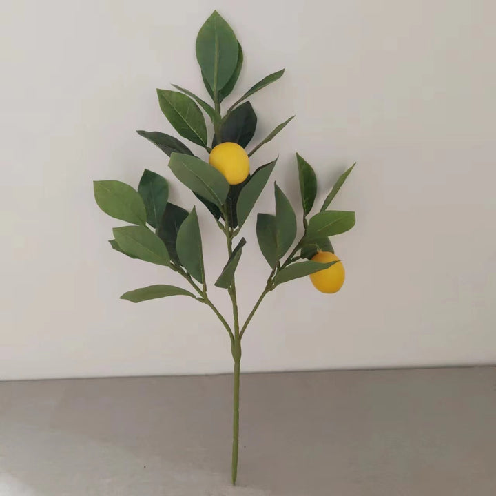 Decorative Lemon Leaf Stem