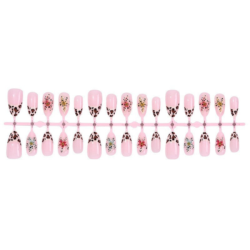 Stylish Animal Print Press-On Nail Set Kalsten
