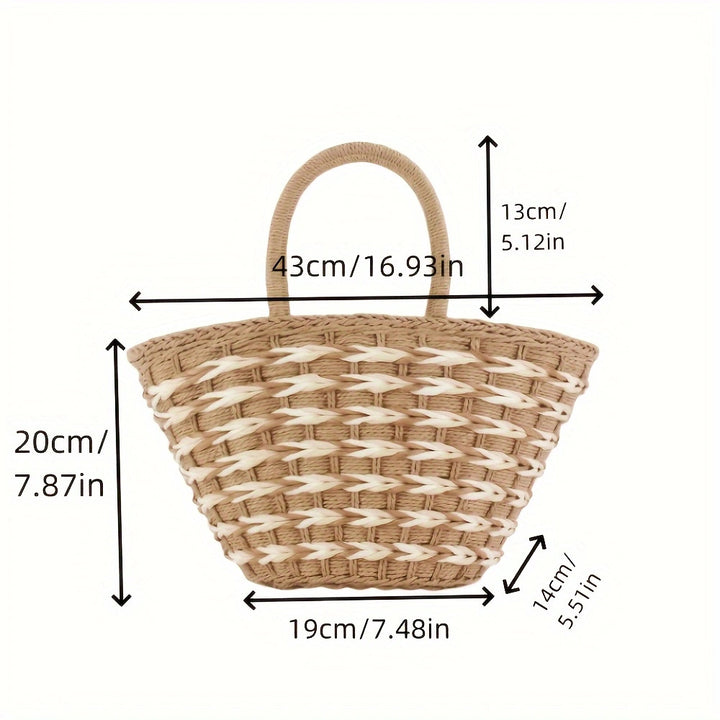 Basket bag in timeless design Kalsten