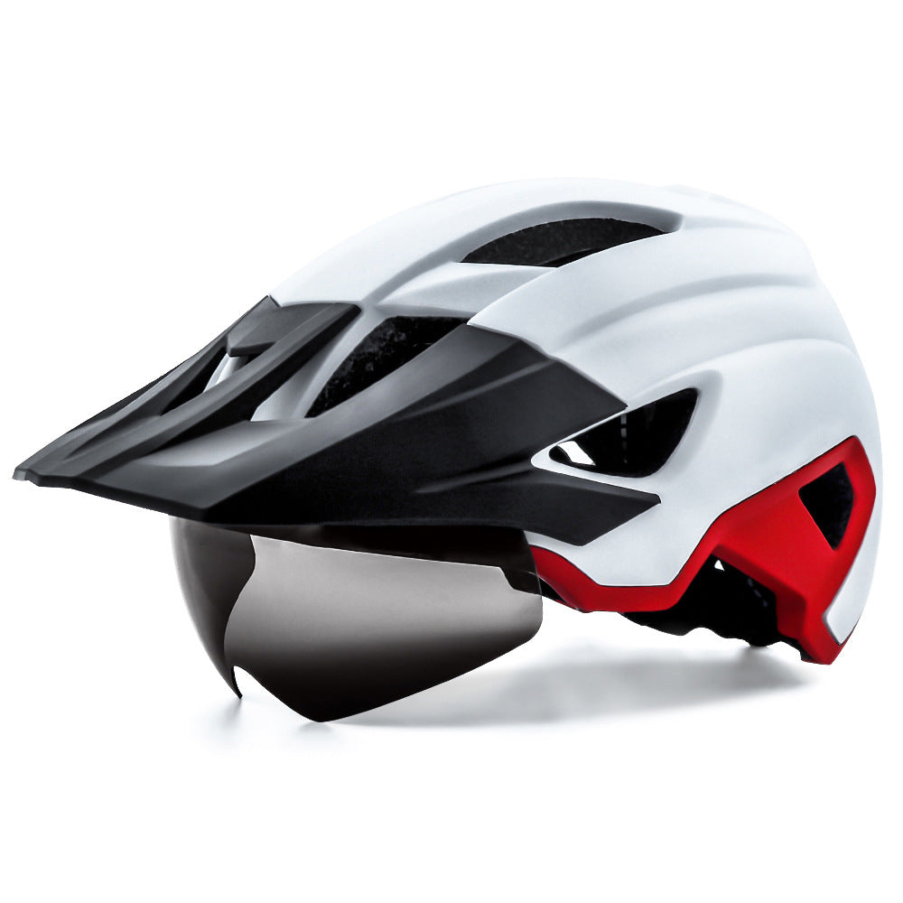 Advanced Mountain Biking Helmet with Integrated Visor Kalsten