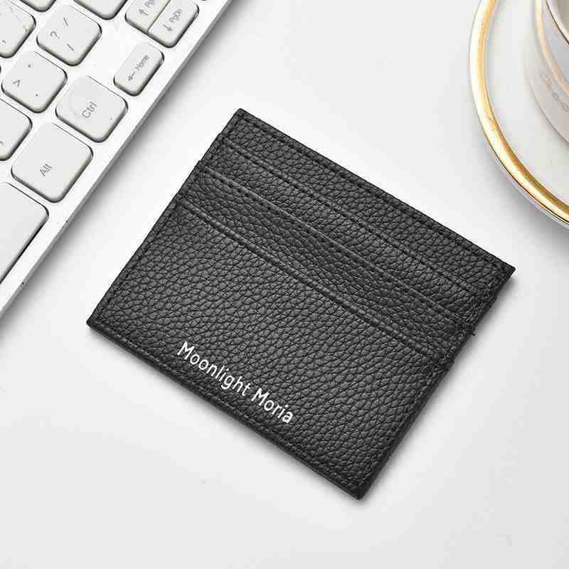 Minimalist Leather Card Holder