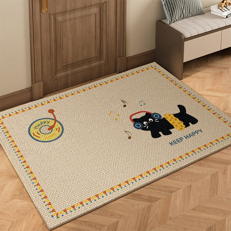 Funny Pet-Themed Welcome Mat