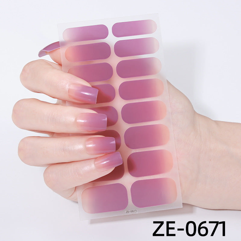 Ombre Gradient Nail Wraps