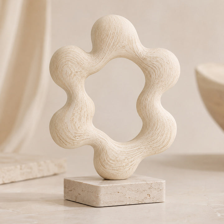 Abstract Decorative Stone Sculpture