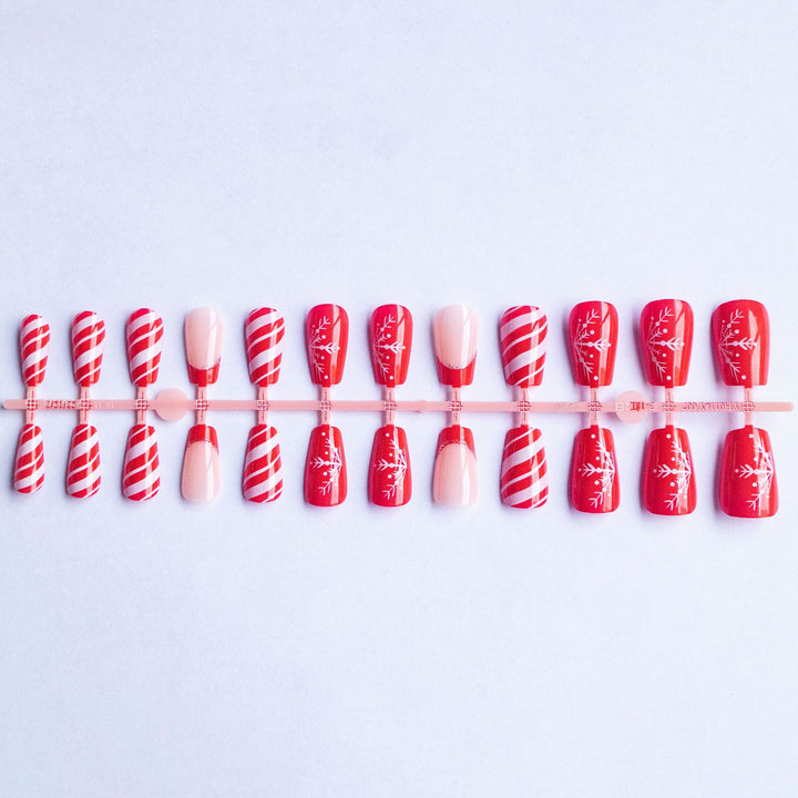 Festive Holiday Nail Art