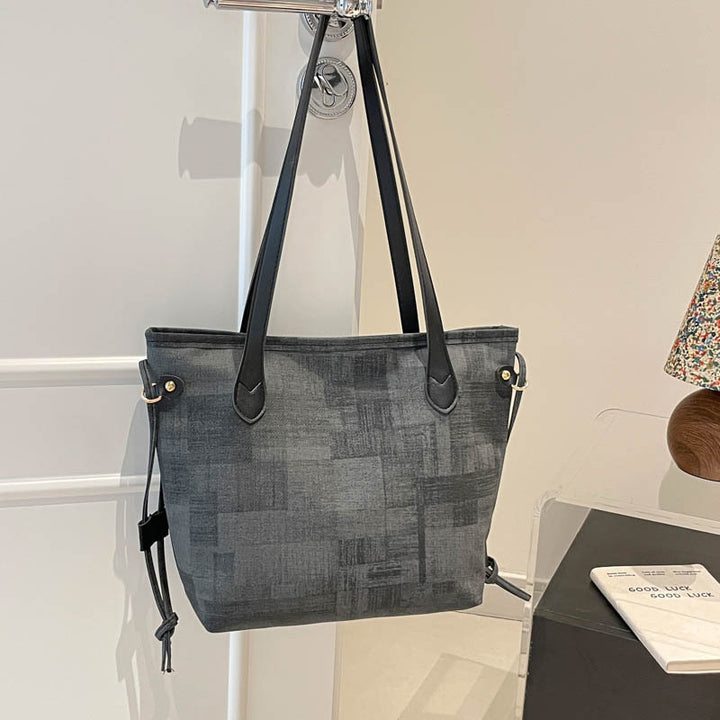 WoTextured Canvas Tote Bag Kalsten