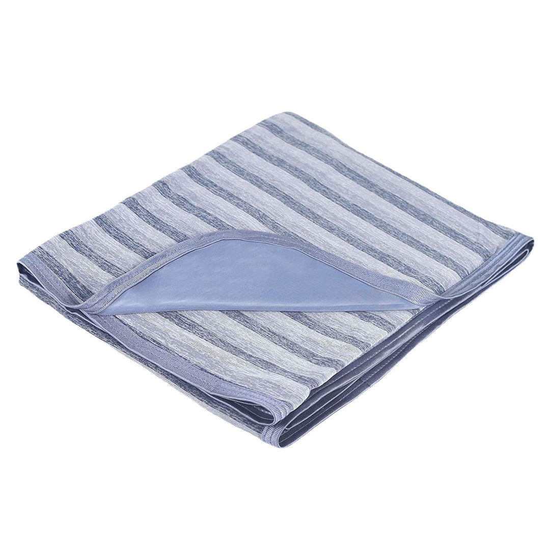 Women Soft and Breathable Striped Fleece Blanket Kalsten