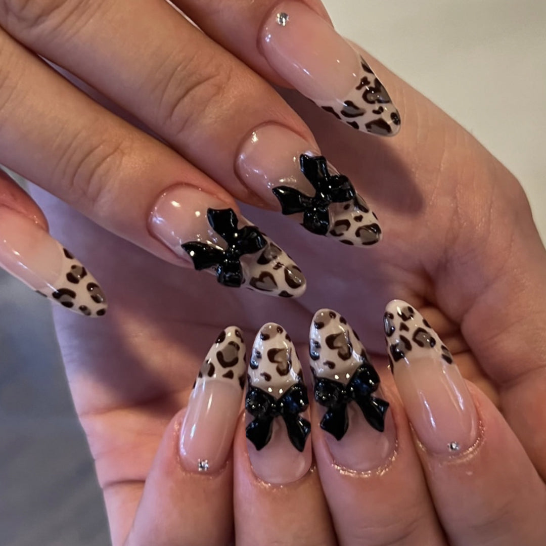 Decorative Leopard Print Nail Art Set Kalsten