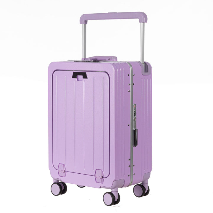Unisex Compact Aluminum Hard Shell Carry-On Suitcase Kalsten