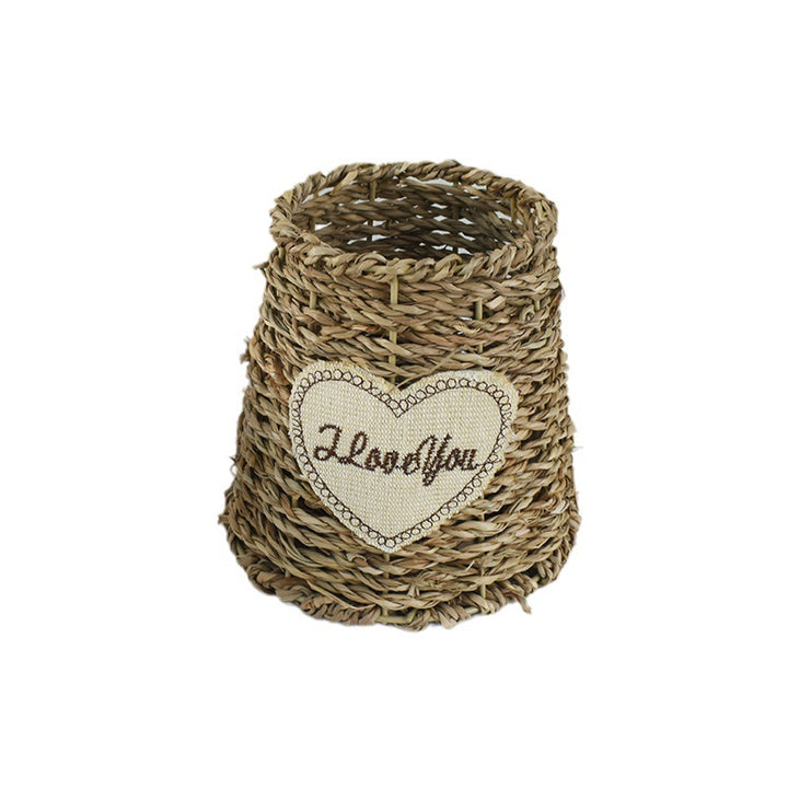 Handcrafted Natural Woven Storage Basket Kalsten