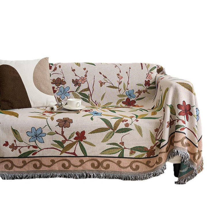 Artistic Patterned Throw Blanket