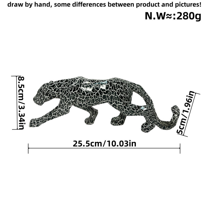 Decorative Panther Sculpture Kalsten