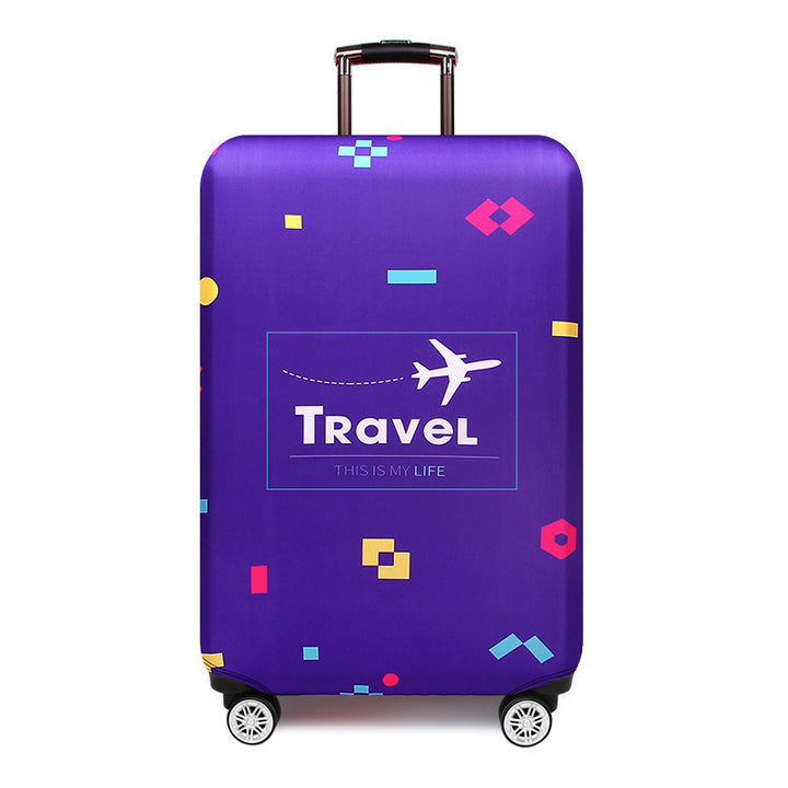 Women's Hard Shell Travel Suitcase with Creative Fish Design Kalsten