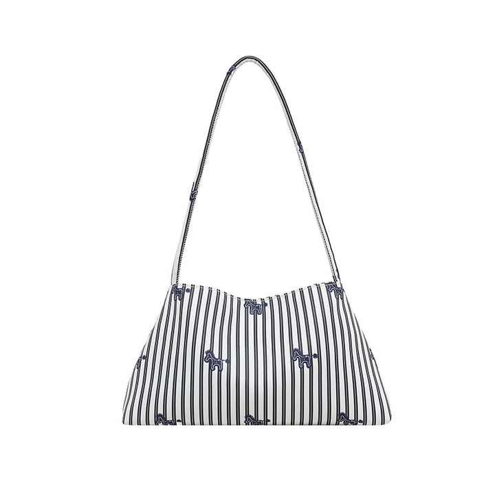 WoChic Embroidered Striped Shoulder Bag Kalsten