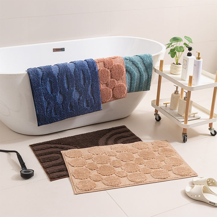 Plush Bathroom Rug Kalsten