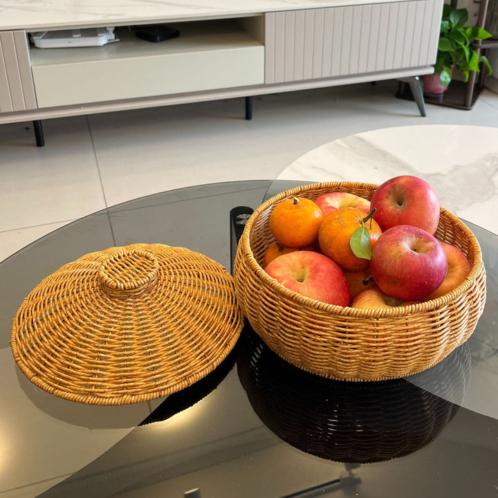 Handwoven Decorative Storage Container Kalsten