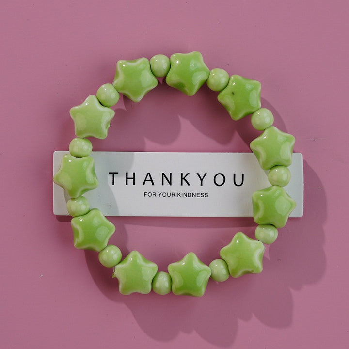 Heart-Shaped Beaded Bracelet Kalsten