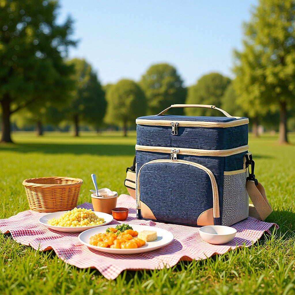 Insulated Multi-Compartment Food Storage Box Kalsten