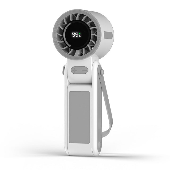 Women Portable USB Hand Fan with LED Display Kalsten
